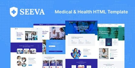 Seeva - Medical & Healthcare Service HTML Template - 34803909