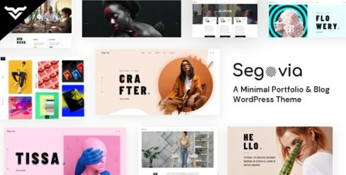 Segovia – A Minimal Portfolio And Blog WordPress Theme – 25587205