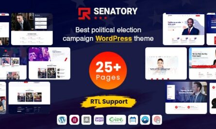 Senatory - Political Candidate WordPress Theme - 36587010