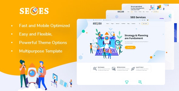 Seoes - Marketing Agency WordPress Theme - 24923703