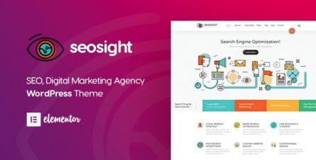 Seosight - Digital Marketing Agency WordPress Theme - 19245326