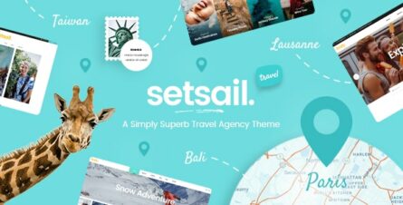 SetSail - Travel Agency Theme - 22832625