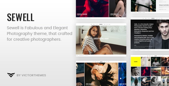 Sewell – Photography WordPress Theme – 19495129