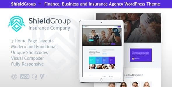 ShieldGroup | An Insurance & Finance WordPress Theme – 21052570
