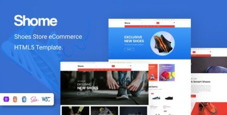 Shome - Shoes eCommerce Website Template - 34598398