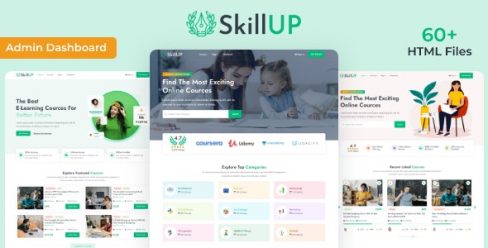 SkillUp | Online Education HTML Template – 33656640