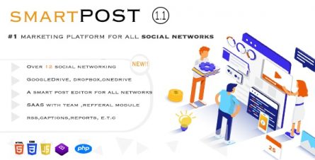 Smart Post - Social Marketing Tool - 25346501