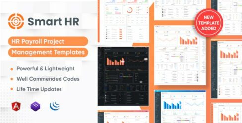 SmartHR – HR, Payroll, Project, Office & Employee Management Admin Template with RTL (Html + Angular – 21153150