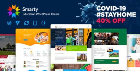 Smarty - School Kindergarten WordPress theme - 15709416