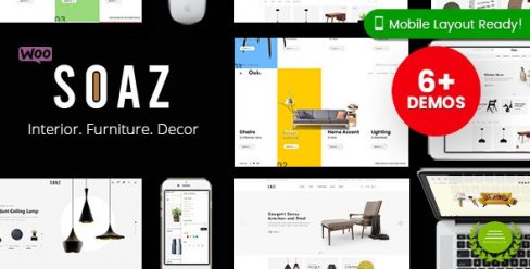 Soaz – Furniture Store WordPress WooCommerce Theme (Mobile Layout Ready) – 23858298
