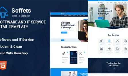 Soffets - Software and IT Service HTML Template - 39157296