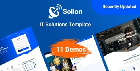 Solion – Technology & IT Solutions Template – 30155229