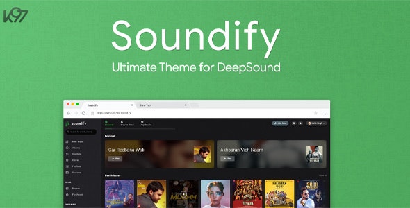 Soundify - The Ultimate DeepSound Theme - 26271175