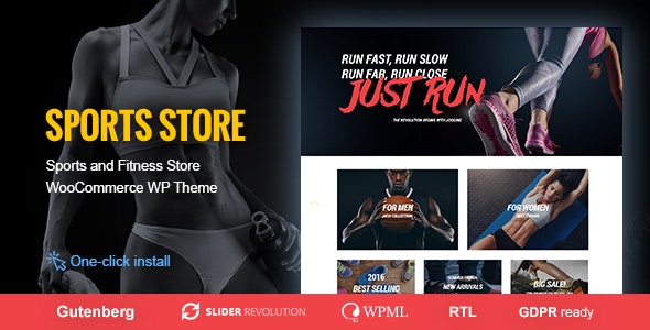 Sports Store- WooCommerce WordPress Theme - 20562833