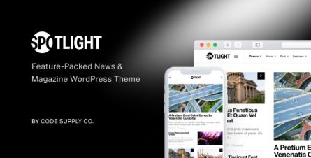 Spotlight - Feature-Packed News & Magazine WordPress Theme - 22560532