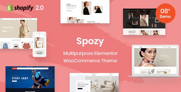 Spozy- Multipurpose Shopify Theme - 36936866 Nulled Templates Spozy- Multipurpose Shopify Theme - 36936866
