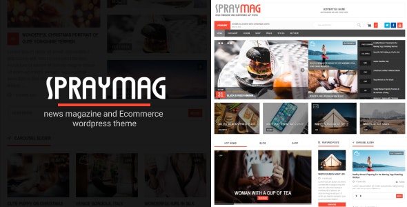 Spraymag – eCommerce, Magazine, Responsive Blog Theme – 8766803