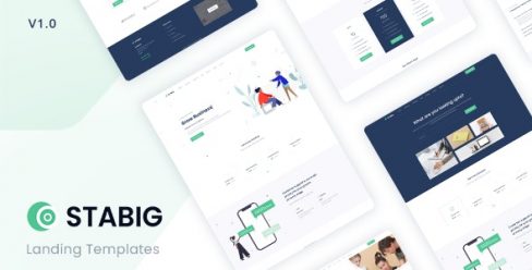 Stabig – Bootstrap 5 Creative Landing Page Template – 31103451