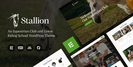 Stallion - An Equestrian Club and Horse Riding School WordPess Theme - 36917946