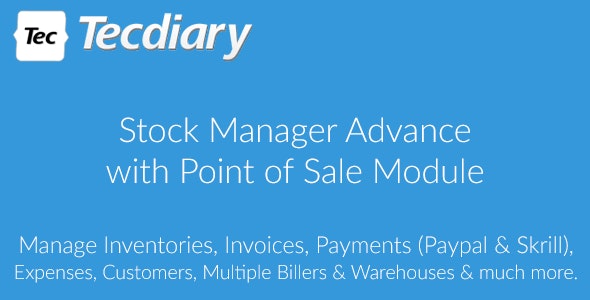 Stock Manager Advance with Point of Sale Module – 5403161