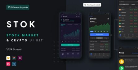 Stok - Stock Market App UI Kit - 27657178