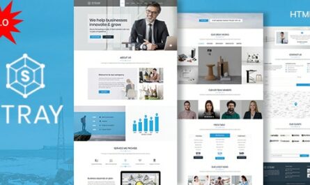 Stray - Business Landing Page HTML Template with RTL - 21779515