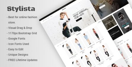 Stylista - Responsive Fashion WooCommerce WordPress Theme - 22492611