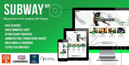 Subway - Responsive Multi-Purpose WordPress Theme - 5898023