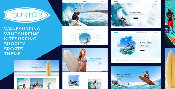 Surfor – Windsurfing Sports Responsive Shopify Theme – 25994885