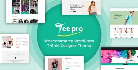 TEEPRO - Woocommerce Custom T-Shirt Designer WordPress Theme - 17829534