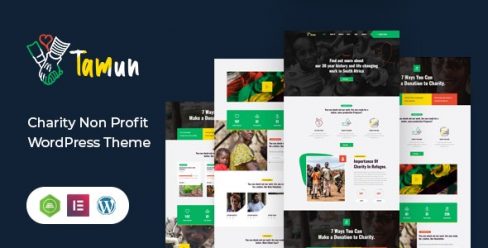 Tamun – Fundraising WordPress Theme – 32889628