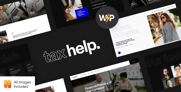 Tax Help – Finance & Business Accounting Adviser WordPress Theme – 11775370