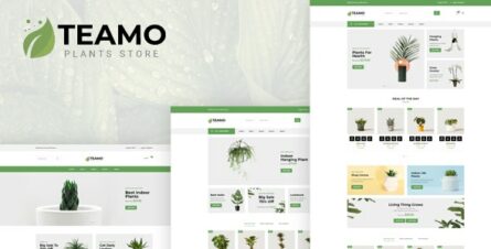 Teamo - Plants Store HTML Template - 26302534