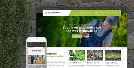 The Landscaper - Lawn & Landscaping WP Theme - 13460357