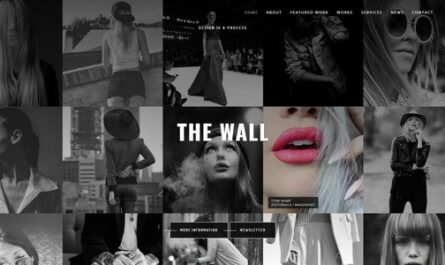 The Wall - Photography Portfolio Template - 19421153