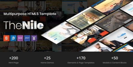 TheNile - Multipurpose HTML Template - 22376906