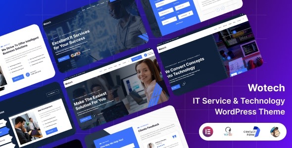 Wotech – IT Service & Business WordPress Theme – 51625359