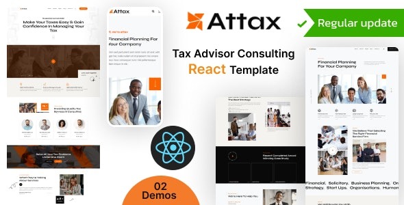 Attax – Business Consulting React Next Js Template – 44450789