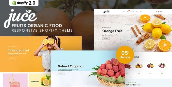 Juce – Fruits Organic Food Responsive Shopify Theme – 35782173