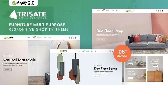 Trisate – Furniture Multipurpose Responsive Shopify Theme – 36767246