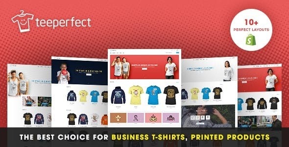 TeePerfect – The best choice for business T-shirts, Printed Products, Drop Shipping…Shopify Theme – 19583332