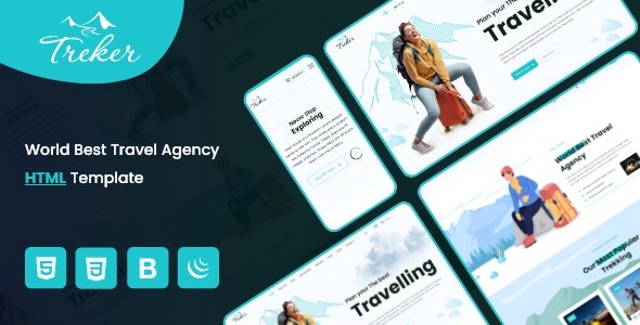 Treker – Tours and Travels Agency HTML Template – 37481162