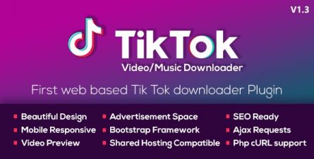 TikTok Video and Music Downloader with no Watermark - 26284627