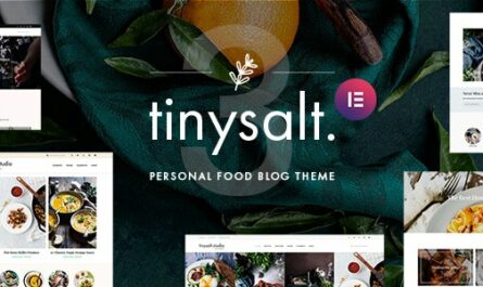 TinySalt - Personal Food Blog WordPress Theme - 26294668
