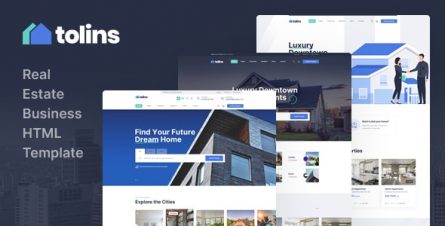 Tolips - Real Estate Business HTML Template - 29854887