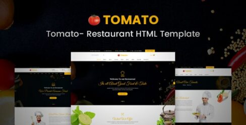 Tomato-Restaurant, Cafe, Bar and Food shop HTML Template – 18710036