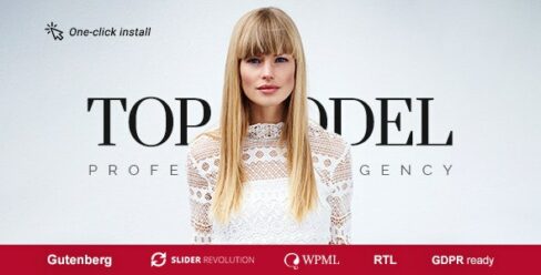 Top Model – Agency and Fashion WordPress Theme – 19358551