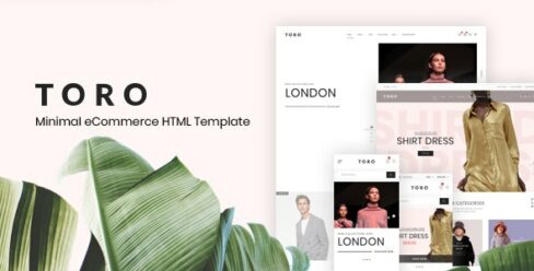 Toro – Minimal eCommerce HTML Template – 25413066