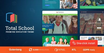 Total School - LMS and Education WordPress Theme - 18552634