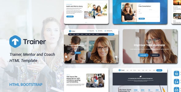 Trainer - Trainer, Mentor and Coach HTML Template -20418808